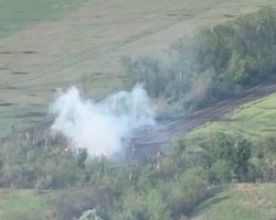 "Очередное фаершоу": бойцы 3-й ОШБр уничтожили склад с БК россиян под Бахмутом (видео)