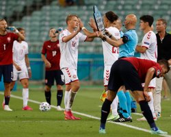 Патрик Шик стал лучшим бомбардиром Евро-2020, но Чехия выбыла от Дании (видео голов)