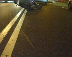 В Харьковской области пьяный мотоциклист сбил двух человек