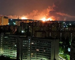 РФ атакувала "рекордна" кількість БпЛА: уразили корабель, били по Єйську та Рязані (відео)