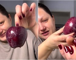 Страшно їсти: українка облила гарячою водою куплені яблука — ось, що з ними сталося