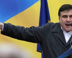 Саакашвили рвется в Октябрьский дворец