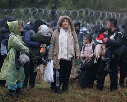 В Германии предложили разместить мигрантов из Беларуси в Украине