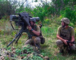 Бойцы 32-й ОМБр показали полученные французские ПТРК "Милан" (фото)