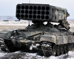 Бойцы ВСУ поразили две системы ТОС-1А "Солнцепек" на Харьковском направлении (видео)