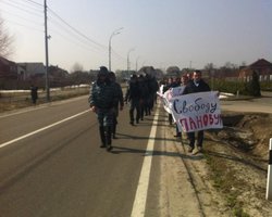 Журналистам запретили проводить акцию возле Межигорья - УП