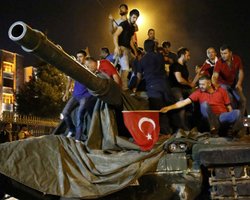 В Турции назвали количество военных, участвовавших в попытке переворота