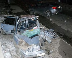 BMW врезался в Ford: есть пострадавшие