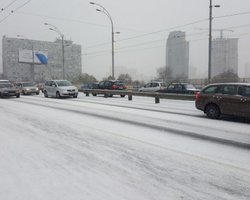 В Киеве ночью ожидается снегопад