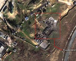 Ракетный удар по аэродрому "Бельбек": поражен командный пункт РФ (спутниковые снимки)