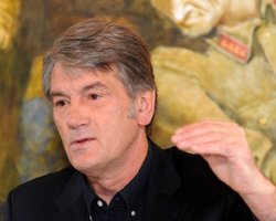 Ющенко под Генпрокуратурой дожидались недоброжелатели