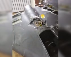 Житель Одеси забрав російський дрон "Шахед" у квартиру (відео)