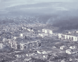 "Часів Яр. Біль": бійці ЗСУ показали кадри з повністю зруйнованого міста (відео)