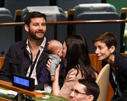 В Генассамблее ООН принял участие младенец