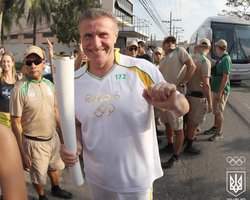 Накануне старта Олимпиады в Рио прошла эстафета олимпийского огня