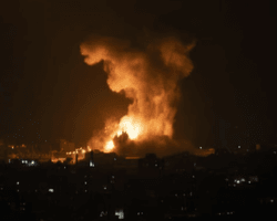 Севастополь под атакой: ракета могла поразить судоремонтный завод ЧФ РФ, — соцсети (фото)