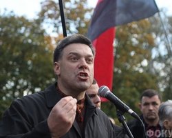 Тягнибок: то, что нацменьшинства боятся "Свободы" - это миф