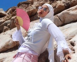 Відома українська фешн-блогерка Аміна Ктефан підтримала Палестину