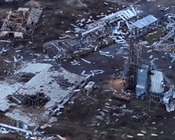 "Варвары": ВС РФ "превратили в пепел" село Дарьино в Курской области (видео)