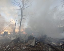 Российские оккупанты обстреляли жилой квартал в Подольском районе Киева, — КГГА (фото)