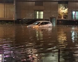 Ночью Киев опять топило