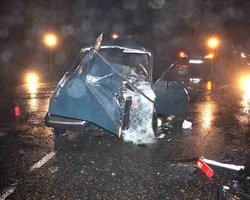 Вчера на дорогах Украины погибло 11 человек