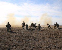 Боевики обстреляли Широкино из танка и САУ, - штаб АТО