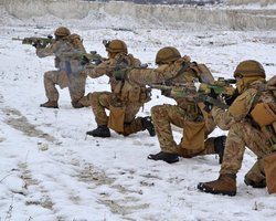 Бойцы Сил специальных операций сбили "Орлан" и уничтожили роту окупантов под Бахмутом (видео)