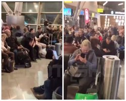 Задержаны десятки авиарейсов, раздаются взрывы: Москву и область атакуют дроны (видео)