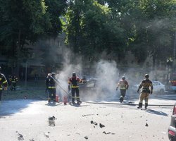 "Свідомий удар по цивільних": ЗС РФ вдарили по центру Сум з реактивної артилерії, – Зеленський