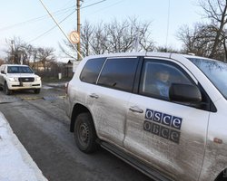 Под Луганском обстреляли патруль ОБСЕ