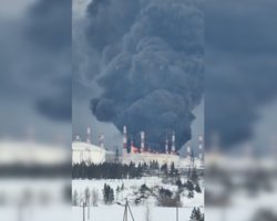 Дроны повторно атаковали НПС "Калейкино" нефтепровода "Дружба": взрывы и сирены (видео)