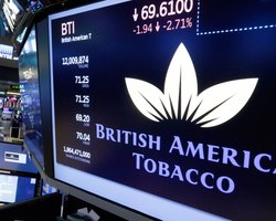 Компания British American Tobacco прекращает работу в России
