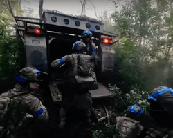 "Бешеное сопротивление": в 3 ОШБр показали уникальные кадры контратаки в Харьковской области (видео)