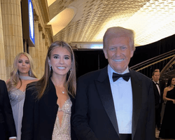 Гольф и верховая езда: что известно о старшей внучке Дональда Трампа Кай (фото)