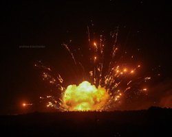 Генштаб: 70% арсенала в Калиновке не пострадало