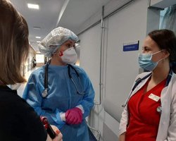 В Ивано-Франковске новое отделение для пациентов с COVID-19 заполнилось за считанные часы (фото)