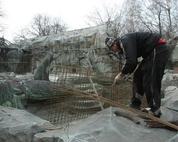 В Киевском зоопарке строят самый большой медвежатник Европы