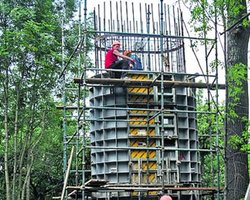 Вертолетную площадку для Януковича планируют сдать в ноябре, - СМИ