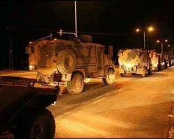 У Туреччині оголосили про початок військової операції у Сирії: у соцмережах показали колони техніки