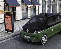 Концерн Volkswagen представил электрическое такси