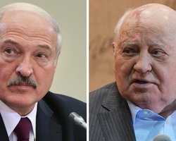 "Еще надо потрудиться": Михаил Горбачев поддержал протестующих белорусов