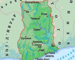 В Гане из-за наводнений 10 тыс. человек покинули свои дома