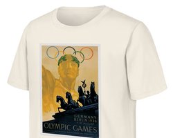 Привіт від Геббельса з 1936: на сайті Олімпіади продавали футболку з символікою Ігор у нацистській Німеччині