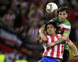 Футболисты мадридского "Атлетико" стали победителями Лиги Европы