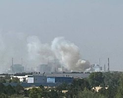 Оккупанты обстреливают окрестности Энергодара, чтобы поднять радиоактивную пыль, — ГУР