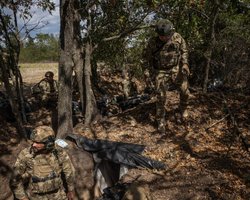 "Серьезная работа": в Харьковской области наступление РФ провалилось, — Зеленский (видео)