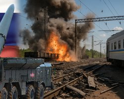Локомотиви під прицілом: як Росія намагається паралізувати українську залізницю