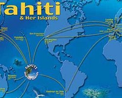 Румынские спасатели по ошибке вместо Гаити прилетели на курорт Таити