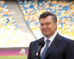 Янукович доволен имиджем Украины перед Евро-2012